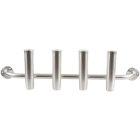 Taco Metals Taco F313504BSA1 4 Rod Transom Mount Rod Rack F31-3504BSA-1